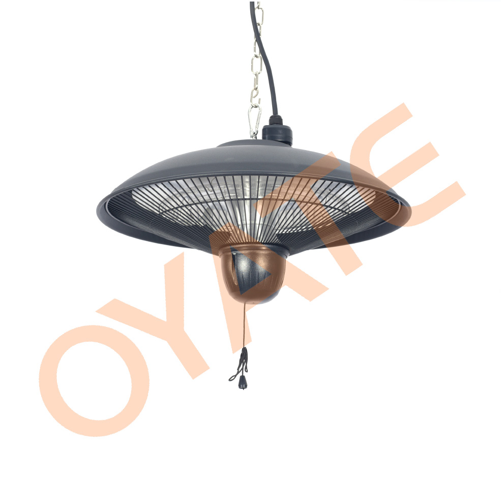 Recessed infrared ceiling heater