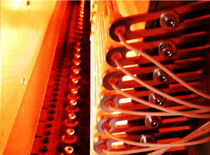 Replacement lamp for SMF blow molder
