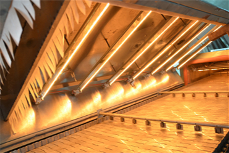 bread oven nichrome IR heater