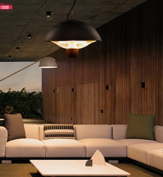 Factory ceiling radiant heater