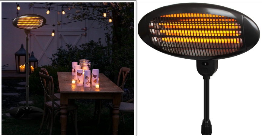 Ceiling heater for gazebo 1500W